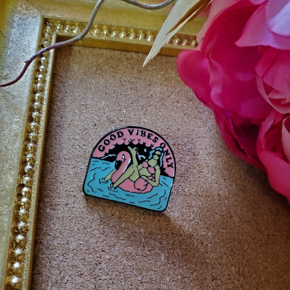 3/$15 Snarky/VSCO/Vibes Enamel Pin